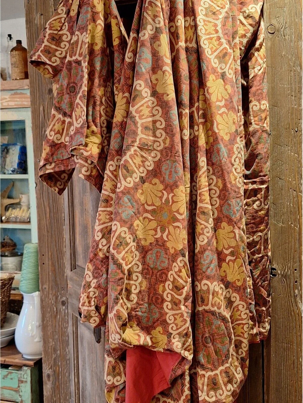 Pottery Barn duvet, linen/cotton, 2 shams. Impeccable. KING/ Euro shams, Madera.